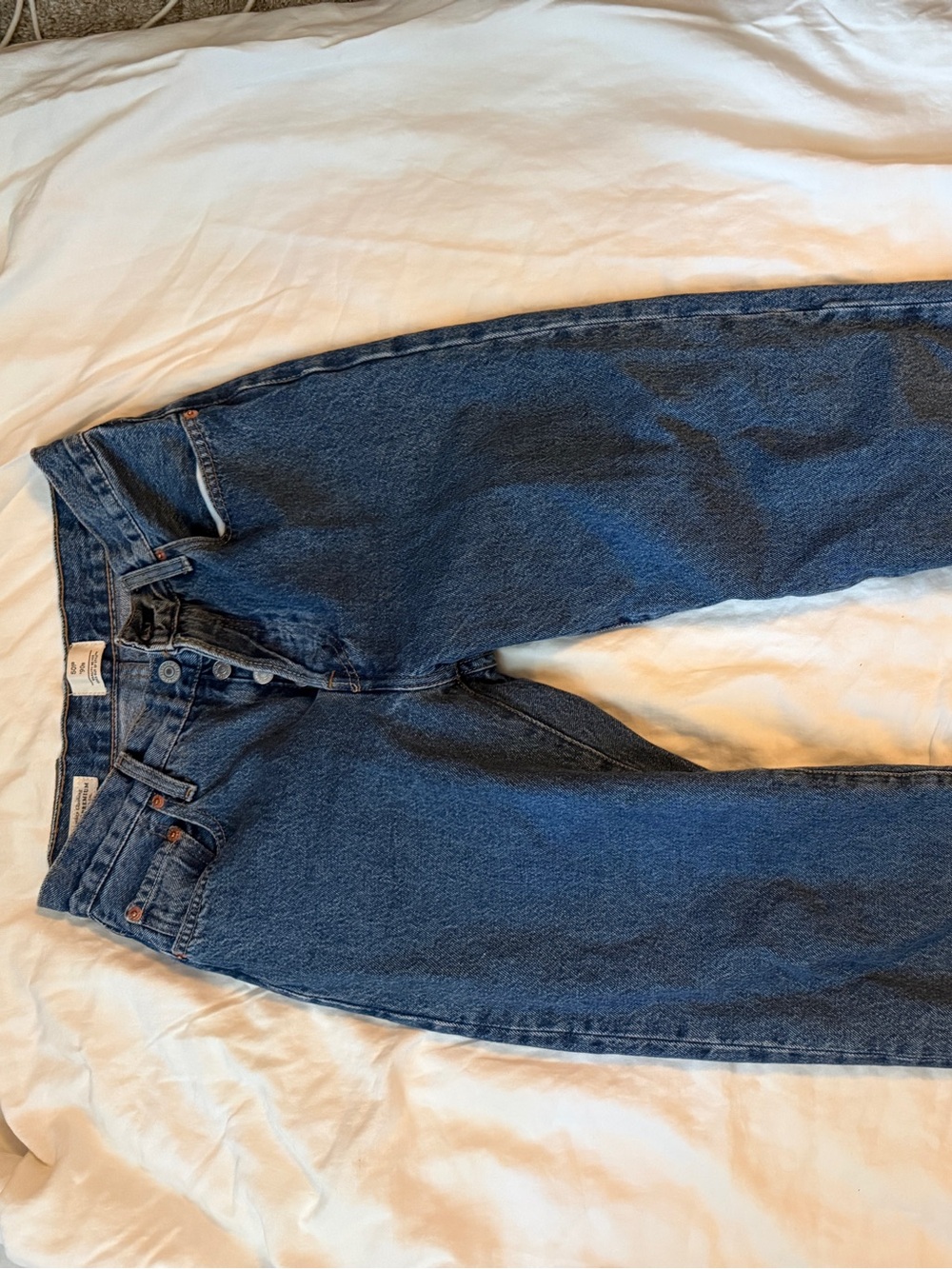 Levi’s 501 90’s Straight Leg Blue Jeans